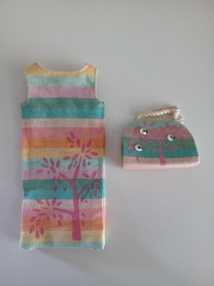 Barbie SKIPPER Sunny Pastels #1910 uit 1964, Verzamelen, Poppen, Gebruikt, Kleertjes, Ophalen of Verzenden