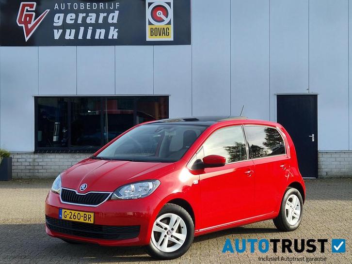 Skoda Citigo 1.0 Greentech Ambition SCHUIFKANTEL DAK BLUETOO, Auto's, Skoda, Bedrijf, Te koop, Citigo, ABS, Airbags, Alarm, Bluetooth