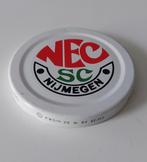 oude sport club NEC Nijmegen Calvé pindakaas deksel, Verzenden, Gebruikt, Overige binnenlandse clubs, Overige typen