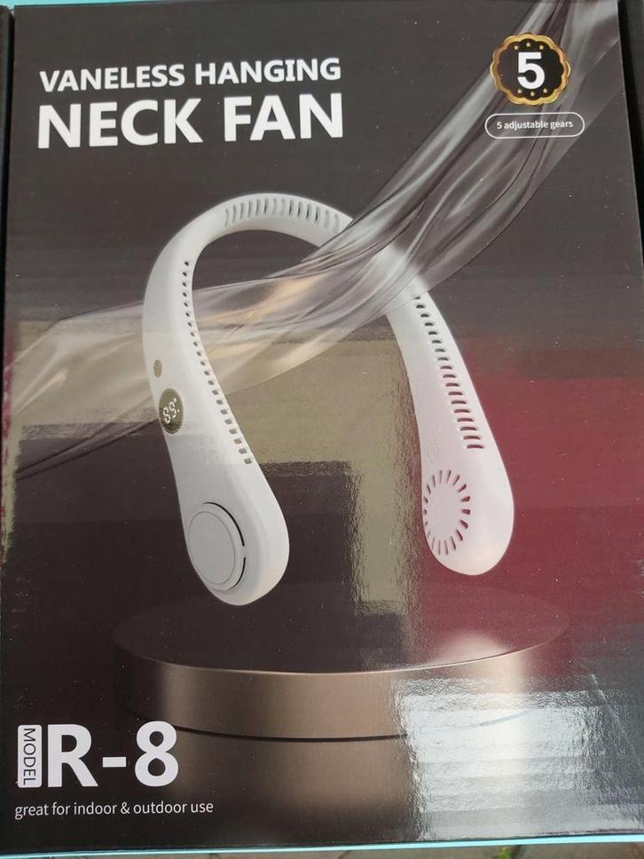 Nekventilator - Draagbaar & Handsfree, Witgoed en Apparatuur, Ventilatoren, Nieuw, Overige, Ophalen of Verzenden