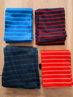 4 sjaals met Bretonse streep.  Alleen ophalen., Ophalen, Zo goed als nieuw, Jongen of Meisje, Sjaal