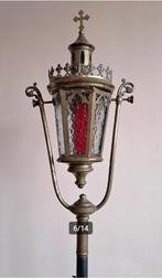 Koperen neogotische processielamp uit Nederland, jaren 20, Ophalen of Verzenden