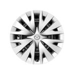wieldoppen 15 inch (origineel Mazda 2 hybr. of Toyota Yaris), Ophalen of Verzenden, Zo goed als nieuw