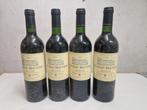 4x Chateau Mauvesin Moulis 2002 rode wijn, Ophalen of Verzenden, Nieuw, Frankrijk, Rode wijn