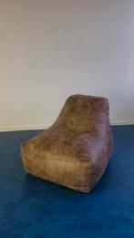 Lazy Jack Zitzak | Afrika leder | Walnut , Huis en Inrichting, Zitzakken, Ophalen, Zo goed als nieuw