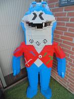 LEGO - MOC - optisport Mascotte haai ZED - Gelijmd, Ophalen, Zo goed als nieuw, Complete set, Lego