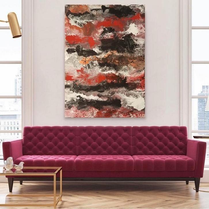 TEMPTATION, Antiek en Kunst, Kunst | Schilderijen | Abstract, Ophalen