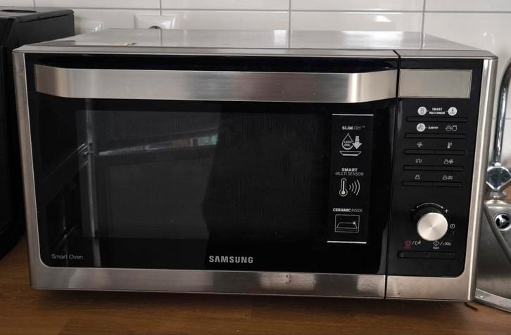 Samsung combi magnetron, Witgoed en Apparatuur, Magnetrons, Gebruikt, Vrijstaand, Combimagnetron, Draaiplateau, Ophalen