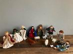 Antroposofische Kerstgroep Figuren / kerst / poppen, Ophalen of Verzenden, Gebruikt
