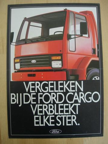 Ford Cargo Folder circa 1982 beschikbaar voor biedingen