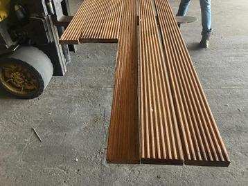 Hardhout/Azobe–balken-planken-vlonderplanken-35x130 mm beschikbaar voor biedingen