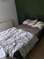 Ikea malm bed, Huis en Inrichting, Slaapkamer | Boxsprings, 160 cm, Zo goed als nieuw, Ophalen, Tweepersoons