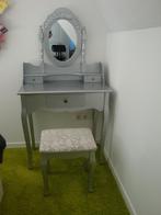 kaptafel meisjes met stoel incl bureau, Huis en Inrichting, Ophalen, Gebruikt, 100 tot 150 cm, Minder dan 100 cm