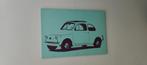 Canvas auto Fiat 500, Ophalen