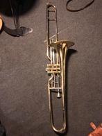 Ventieltrombone, Ophalen of Verzenden, Zo goed als nieuw, Tenor, Met koffer