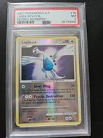 Lugia reverse #14 PSA 7, Ophalen of Verzenden, Zo goed als nieuw, Losse kaart, Foil