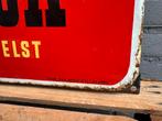 Vintage Belga Emaille Reclamebord Vander Elst, Ophalen