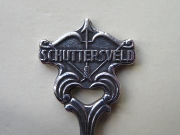 Verzilverd Gero lepeltje Schuttersveld 1859 19 mei 1959 beschikbaar voor biedingen