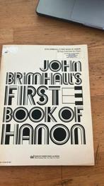 John Brimhaus The first book of Hanon, Ophalen of Verzenden, Gebruikt, Les of Cursus, Klassiek