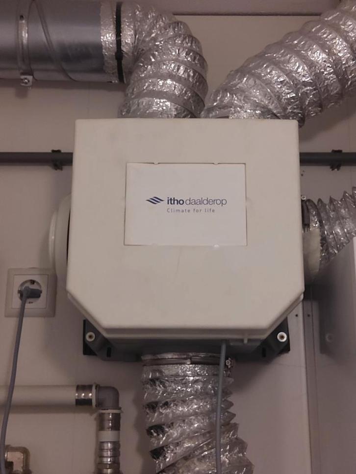 Itho Daalderop Ventilatieunit CVE-S Optima met Sensoren, Doe-het-zelf en Verbouw, Ventilatie en Afzuiging, Gebruikt, Ventilator en Afzuiger