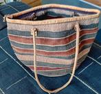 Rieten tas, Ophalen, Gebruikt, Bruin, Handtas