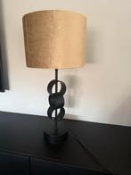Moderne Tafellamp Goud/Zwart 72cm light en living, Huis en Inrichting, Lampen | Tafellampen, Ophalen of Verzenden, Zo goed als nieuw