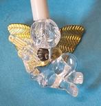 Engellampjes met harpje, met zilveren of gouden vleugels, Ophalen of Verzenden, Nieuw
