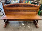 Antieke kloosterbank. Houtsnijwerk. STIEFBEEN EN ZOON, Ophalen