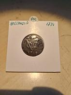 VOC Duit 1734 - Holandia, Vóór koninkrijk, Zilver, Losse munt, Overige waardes