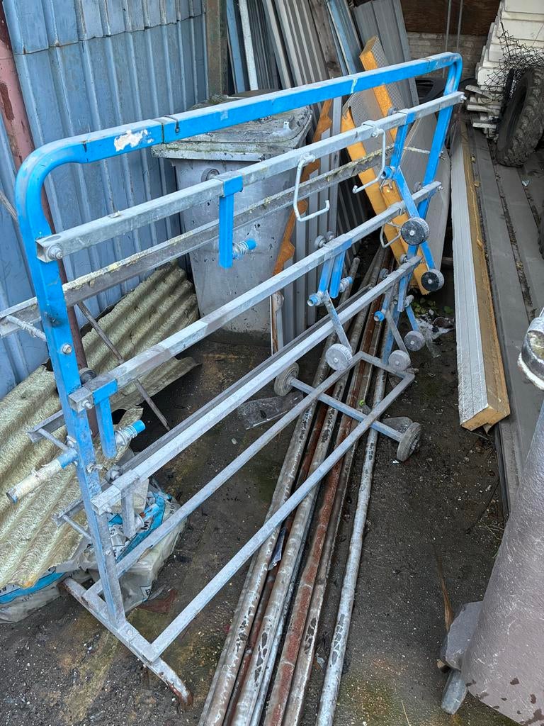 Papierwagen voor afplakpapier of folies alle formaten, Ophalen of Verzenden