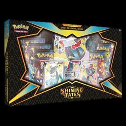 Pokémon shining fates dragapult VMAX premium collection, Hobby en Vrije tijd, Verzamelkaartspellen | Pokémon, Zo goed als nieuw