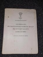 Koninklijke marine leidraad ehbo, Nederland, Boek of Tijdschrift, Ophalen of Verzenden, Marine