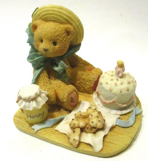 Cherished Teddies - Anna 'Hooray for You' 950459, Verzamelen, Beren en Cherished Teddies, Zo goed als nieuw, Beeldje, Cherished Teddies