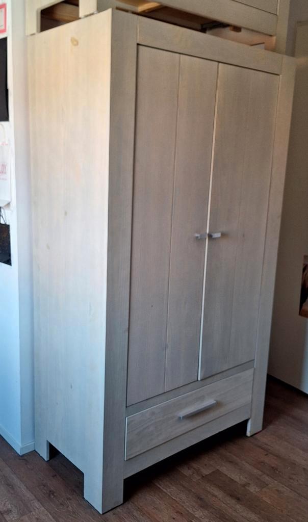 Bopita kast en commode white wash, Kinderen en Baby's, Kinderkamer | Commodes en Kasten, Zo goed als nieuw, 105 cm of meer, 75 tot 100 cm