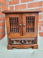 vintage Sieradenkist in  hout, Verzenden