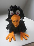 Interimage grote zwarte raaf van de Fabeltjeskrant handpop, Ophalen of Verzenden, Zo goed als nieuw, Eend