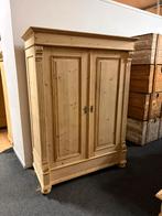 Grenen 2 deurs kledingkast, oud grenen gerestaureerd, Ophalen of Verzenden