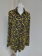 Prachtige blouse van Iz Naiz maat L met leuke allover print, Iz Naiz, Ophalen of Verzenden, Zo goed als nieuw, Geel