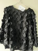 Feestelijke blouse Jansen xl zwart/zilver NIEUW, Zwart, Maat 46/48 (XL) of groter, Nieuw, Ophalen of Verzenden