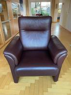 Prominent Fauteuil, Huis en Inrichting, Fauteuils, Ophalen, Leer, Zo goed als nieuw, 50 tot 75 cm