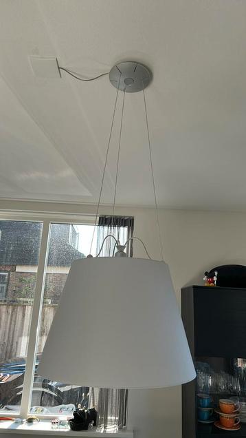 Artemide tolomeo hanglamp mega met zilvergrijze kap beschikbaar voor biedingen