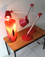 Ikea Oleby architectenlampen vintage -lees/bed lampen 70/80s, Huis en Inrichting, Lampen | Tafellampen, Ophalen, Glas, Gebruikt