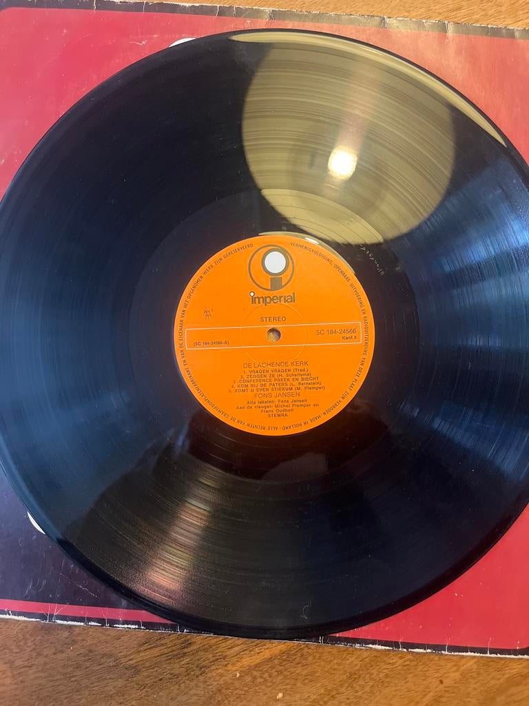 Fons Jansen - De Lachende Kerk - Imperial LP, Ophalen of Verzenden, Gebruikt, 12 inch