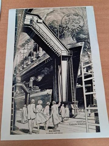 Jules Verne Affiche boek Paris au XXe siècle beschikbaar voor biedingen