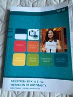 Basistaken B1-K1&B1-K2 werken in de hospitality, Ophalen of Verzenden, Zo goed als nieuw, Overige niveaus, Overige vakken