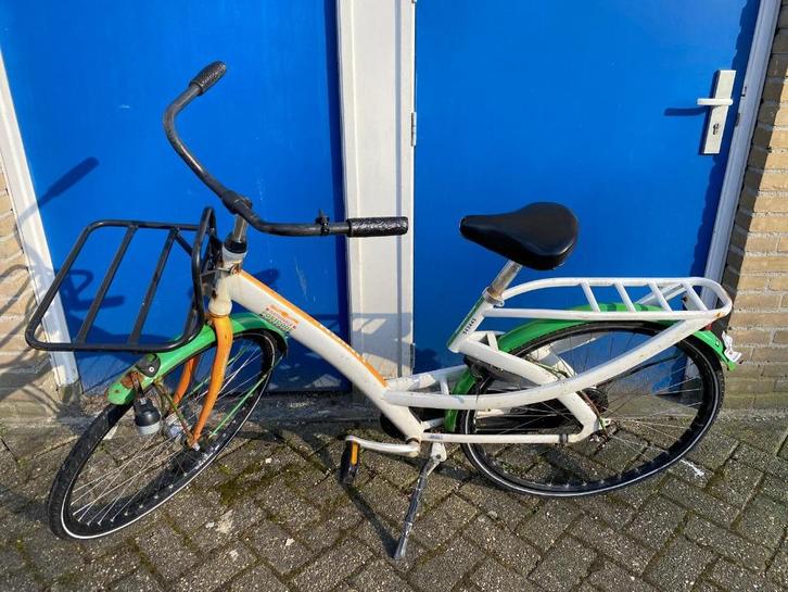 Postcode Loterij dames transportfiets incl. voordrager, Fietsen en Brommers, Fietsen | Dames | Moederfietsen, Gebruikt, Overige merken