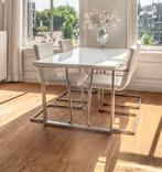 Mooie hoogglans eettafel, Huis en Inrichting, Tafels | Eettafels, Ophalen, 50 tot 100 cm, Zo goed als nieuw, 150 tot 200 cm
