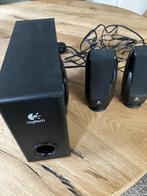 PC speakers Logitech 3-weg geluidsysteem, Computers en Software, Pc speakers, Ophalen, Gebruikt, Audiokanaal 3.1, Logitec