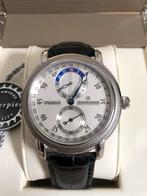 Maurice Lacroix Masterpiece Regulateur - ONGEDRAGEN, Leer, Staal, Polshorloge, Zo goed als nieuw