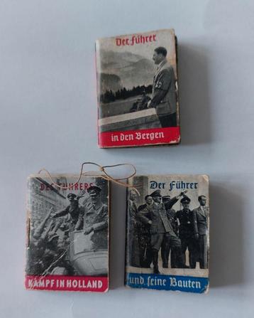 Winterhilfswerke WHW Der Fuhrer.. miniatuur boekjes beschikbaar voor biedingen